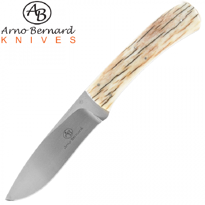 Туристический охотничий нож с фиксированным клинком Arno Bernard Kudu 9.6 см AB/Kudu R GIRAFFE BONE