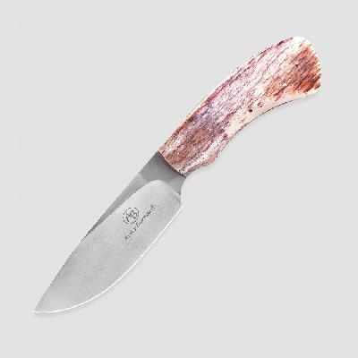 Туристический охотничий нож с фиксированным клинком Arno Bernard Zebra 10 см AB/Zebra GIRAFFE BONE