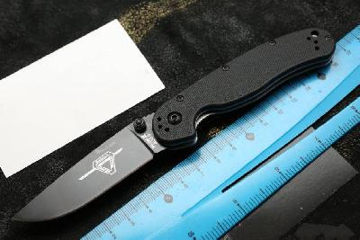 Нож RAT™-2 Black Blade, Black Handle