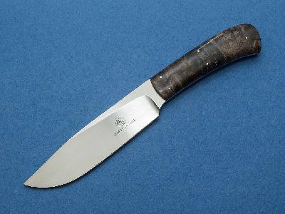 Туристический охотничий нож с фиксированным клинком 14 см AB/Elephant EBONY