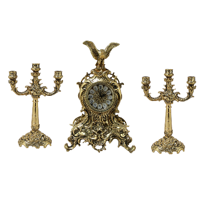 Каминные часы с канделябрами "Император" BP-99093