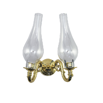 Подсвечник настенный ламповый на 2 свечи AL-80-461-A