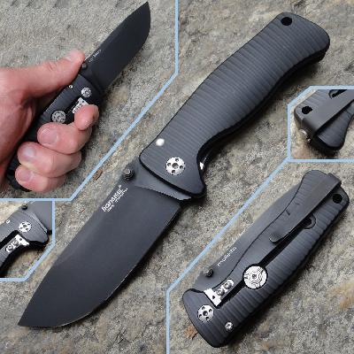 Нож SR-2 Mini, Black PVD-Coated Sleipner Stainless Steel