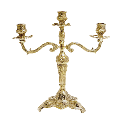 Канделябр «Бутон» на 3 свечи  AL-80-327