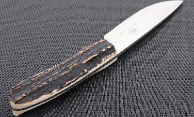 Туристический охотничий нож с фиксированным клинком Arno Bernard Lion 11.1 см AB/Lion R SAMBAR STAG