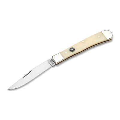 Нож складной Boker Trapper Bone White 119950