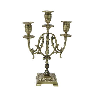 Канделябр "Лира"  3-х рожковый, "antico" BP-14057-A