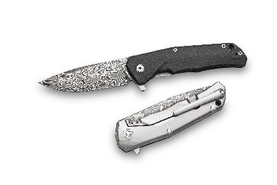 Нож T.R.E. - Three Rapid Exchange Damasteel® AB "Thor™" Pattern