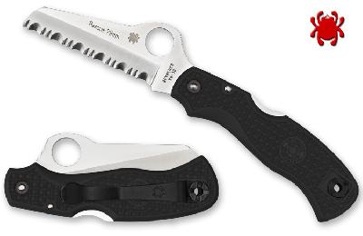 Складной нож Spyderco Para-Military 2 Black Blade