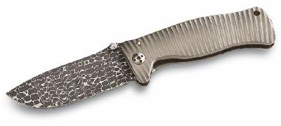 Нож SR-1, Chad Nichols Damascus "Lizard" Pattern