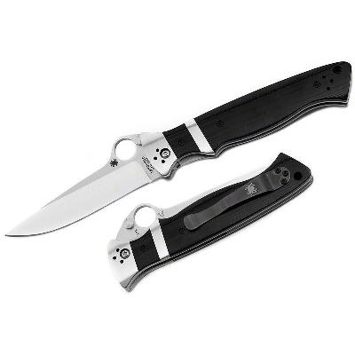 Складной нож spyderco vallotton sub-hilt folder