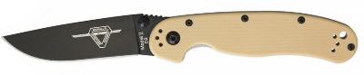 Складной нож Ontario RAT II, D2, Desert ONT/8830DT