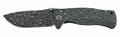 Нож SR-1 Full Damascus, Chad Nichols "Lizard" Pattern