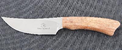 Туристический охотничий нож с фиксированным клинком Arno Bernard Springbok 10.1 см AB/Springbok SPALTED MAPL