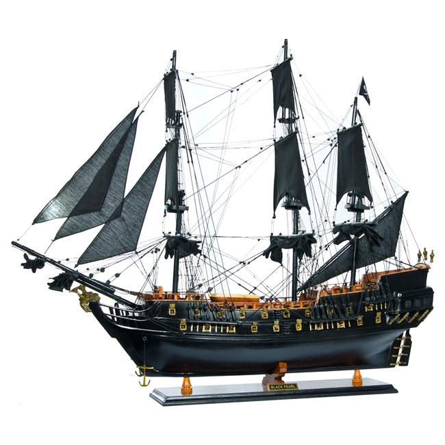 Корабль "Черная жемчужина" 90 x 78 x 19 см