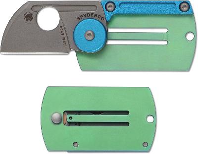 Складной нож-брелок Spyderco Dog Tag Folder