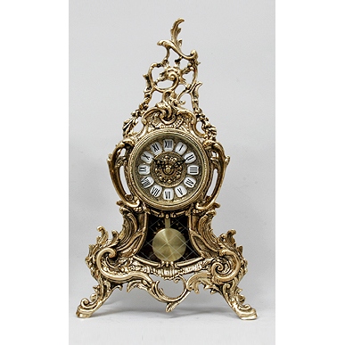 Часы Луиш XV с маятником каминные