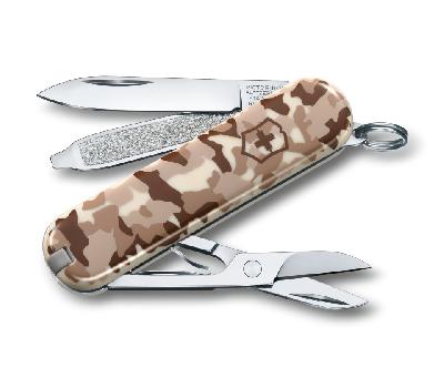 Швейцарский складной нож-брелок