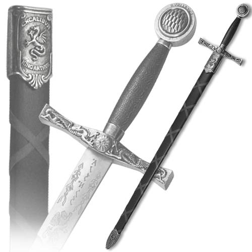 Сувенирный меч «Эскалибур» в черных ножнах