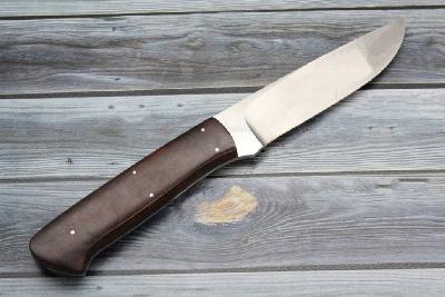 Туристический охотничий нож с фиксированным клинком Arno Bernard Croc 10.8 см AB/Croc R DESERT IRONWOOD