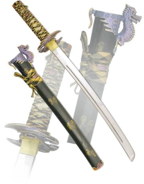 Японский меч вакидзаси «Медный дракон»