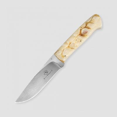 Туристический охотничий нож с фиксированным клинком Arno Bernard Croc (Крокодил) 10.8 см AB/Croc R SHEEP HORN