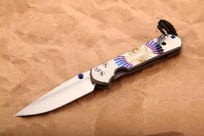 Нож Lg. Sebenza 21 Unique Graphics (Shot Show 2017 Edition)