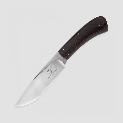 Туристический охотничий нож с фиксированным клинком Arno Bernard Leopard 11.3 см AB/Leopard EBONY