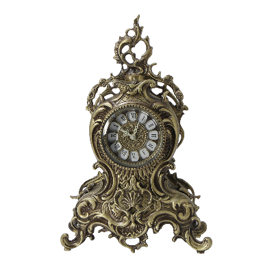 Бронзовые часы каминные «Ласу»