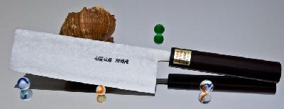 Кухонный нож Moritaka AS Damaskus Nakiri KND-135