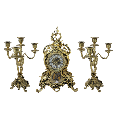 Часы с маятником с канделябрами Дон Хуан Ласу BP-2709450-D
