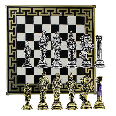 Шахматы сувенирные "Древний Рим" MN-302-BK-GS