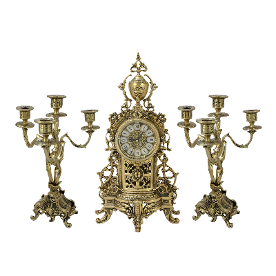 Часы каминные с канделябрами Кафедрал Ново BP-2708590-D