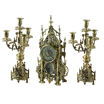 Часы с канделябрами Кафедральный BP-12032