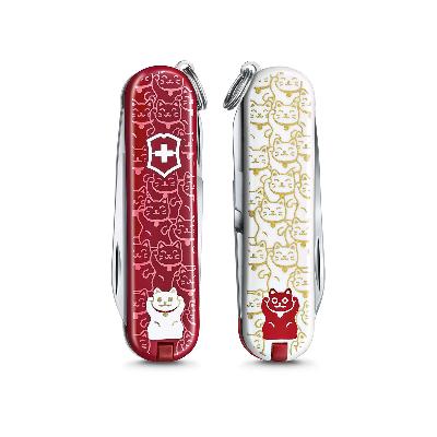Нож складной Victorinox Lucky Cat 0.6223.L2106