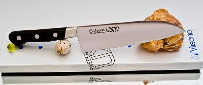 Кухонный нож Misono UX10 Steel Santoku UX781