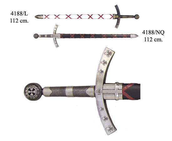 Сувенирный меч крестоносца в ножнах