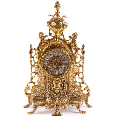 Часы каминные Львы