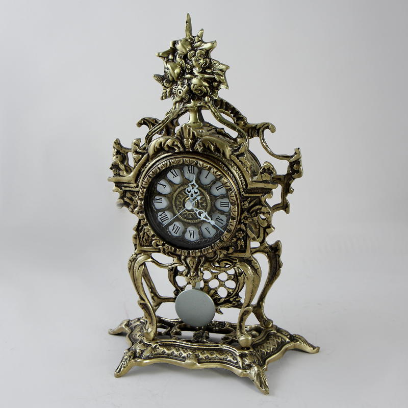 Часы каминные «Пендулино» темные