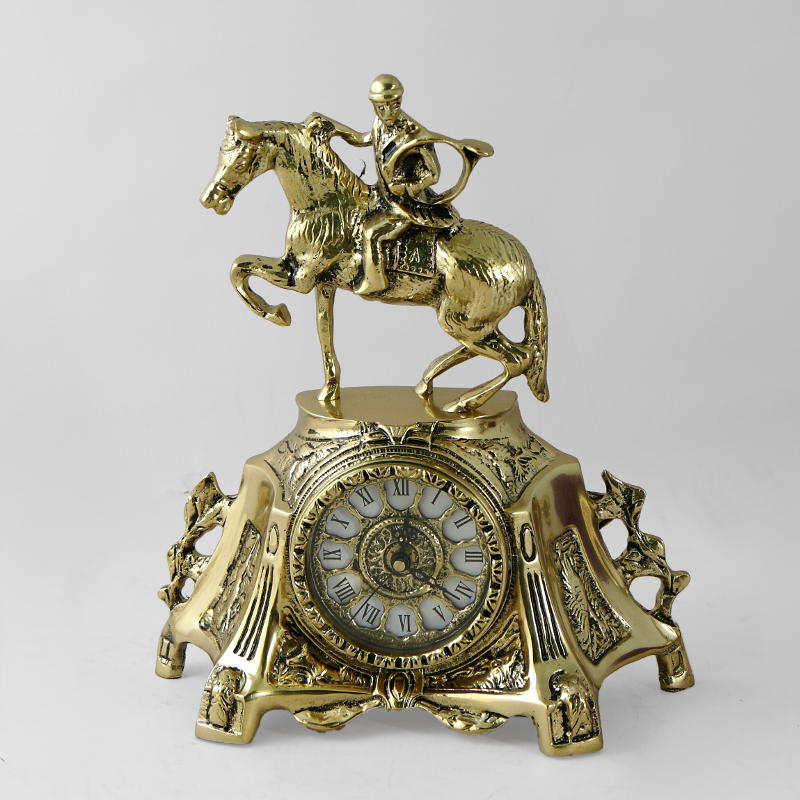 Каминные часы «Сепу» золотые